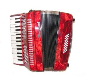 Acordeon Parrot 24 Basi Rosu - Acordeoane