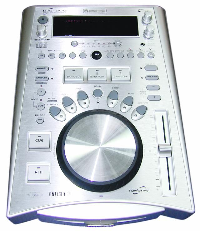 CD Player Omnitronic DJS 1200