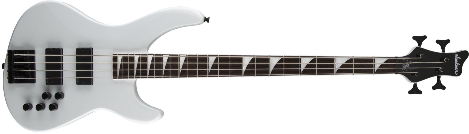 Jackson Pro Series Signature Chris Beattie Concert Bass Snow White