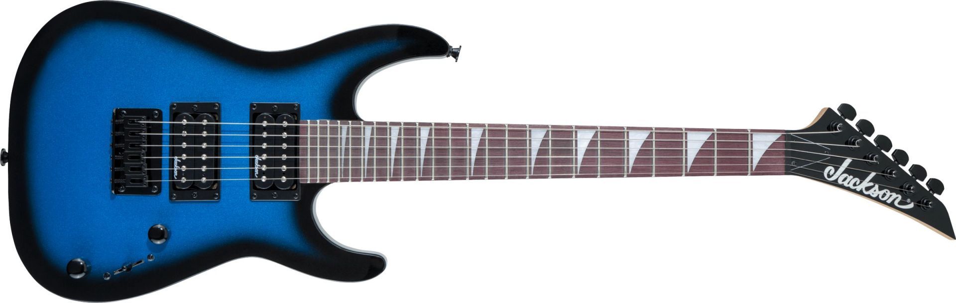 Jackson JS Series Dinky Minion JS1X Metallic Blue Burst