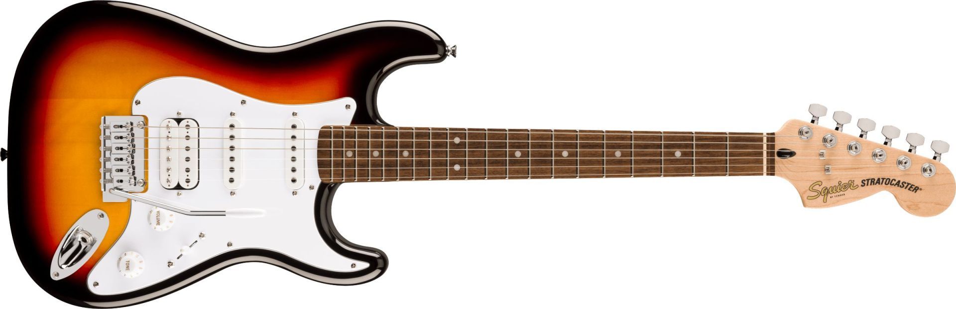 Squier Affinity Series Stratocaster Junior HSS 3-Color Sunburst