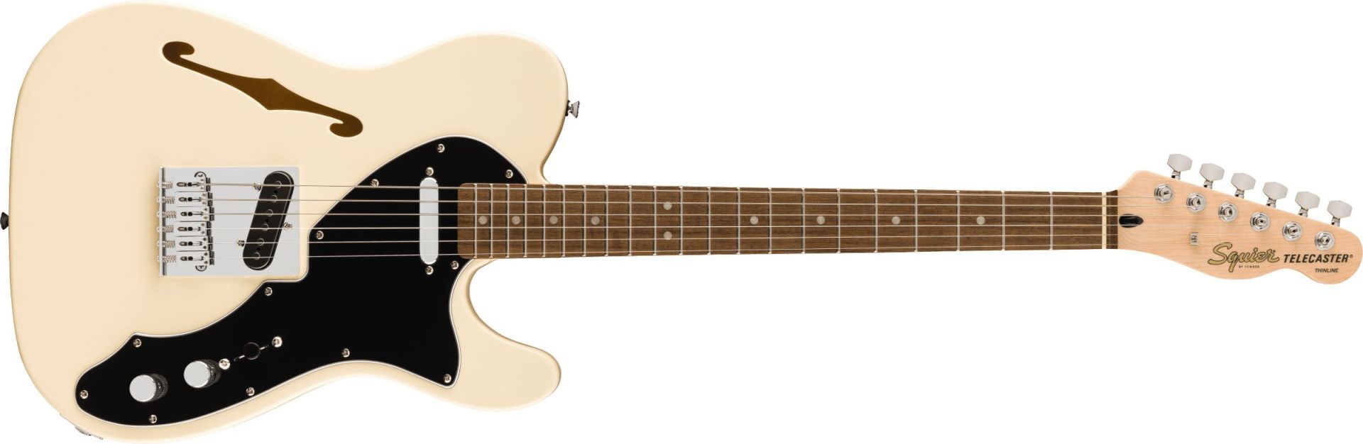 Squier Affinity Series Telecaster Thinline Olympic White