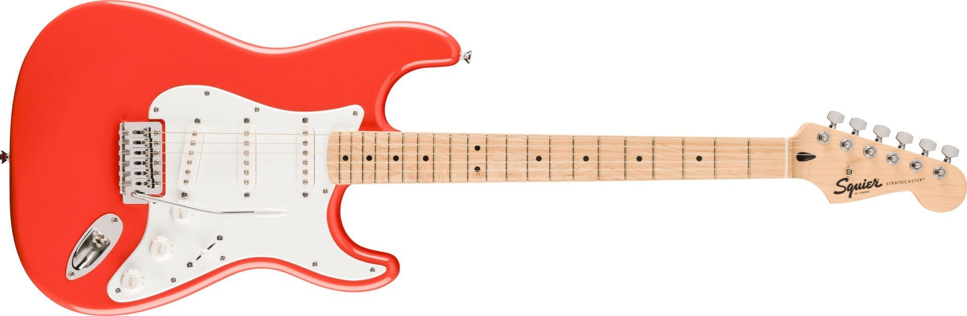 Squier FSR Squier Sonic Stratocaster Maple Fingerboard Fiesta Red