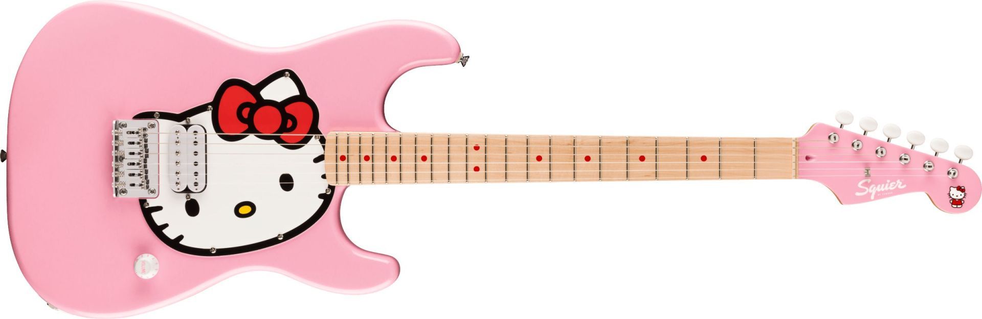 Squier Limited Edition Hello Kitty Stratocaster Pink