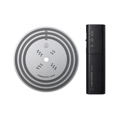 Audio Technica Stroboscope Disc and Quartz Strobe Light