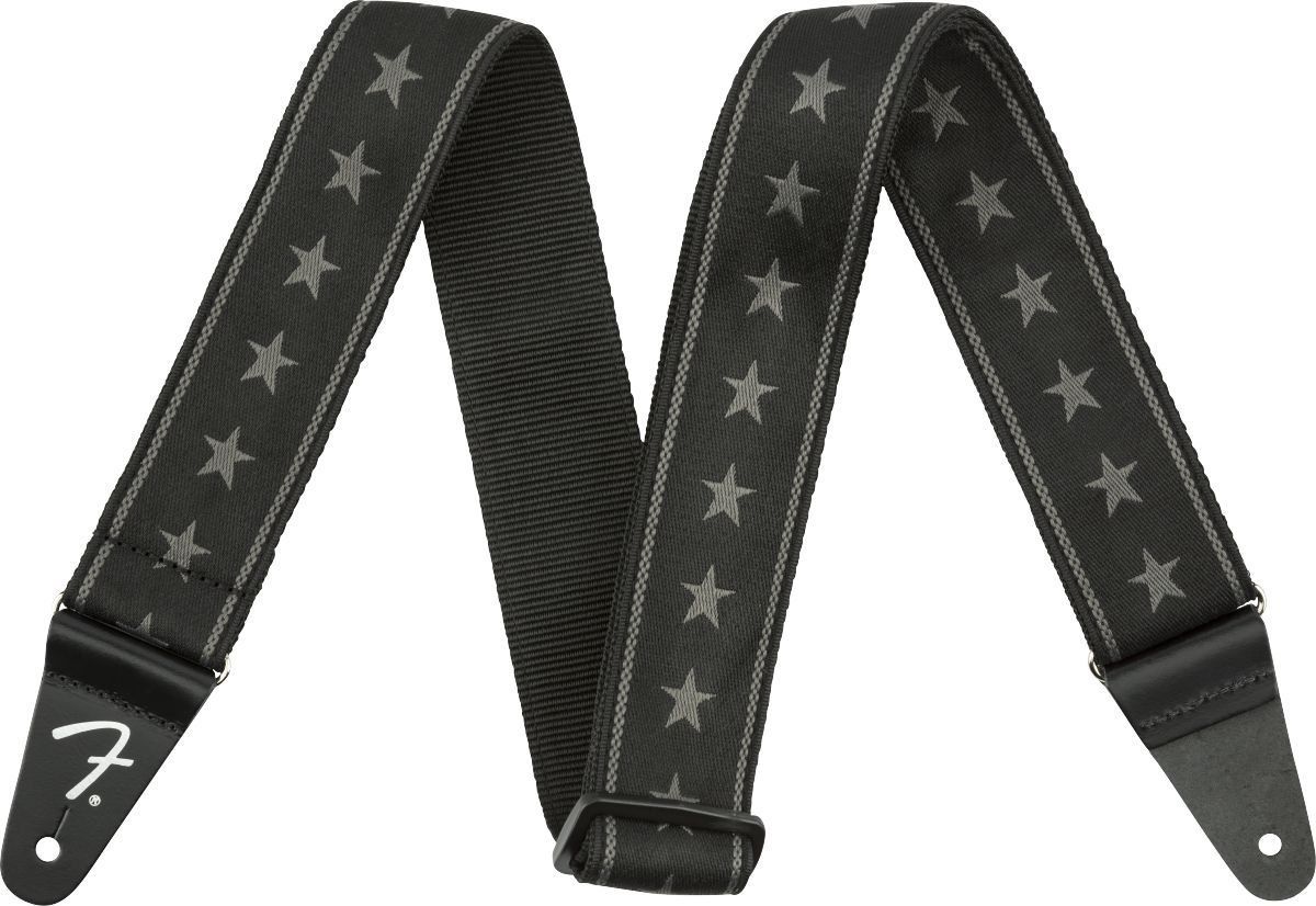 Fender Nylon Stars and Stripes Strap Black/Grey