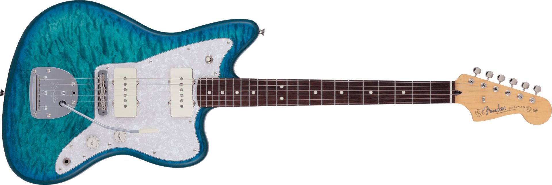 Fender 2024 Collection Made in Japan Hybrid II Jazzmaster Aquamarine