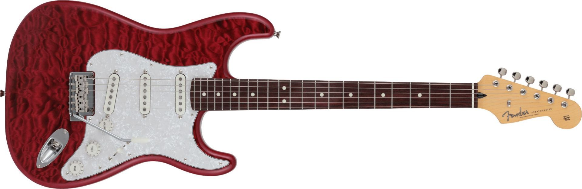 Fender 2024 Collection Made in Japan Hybrid II Stratocaster Red Beryl