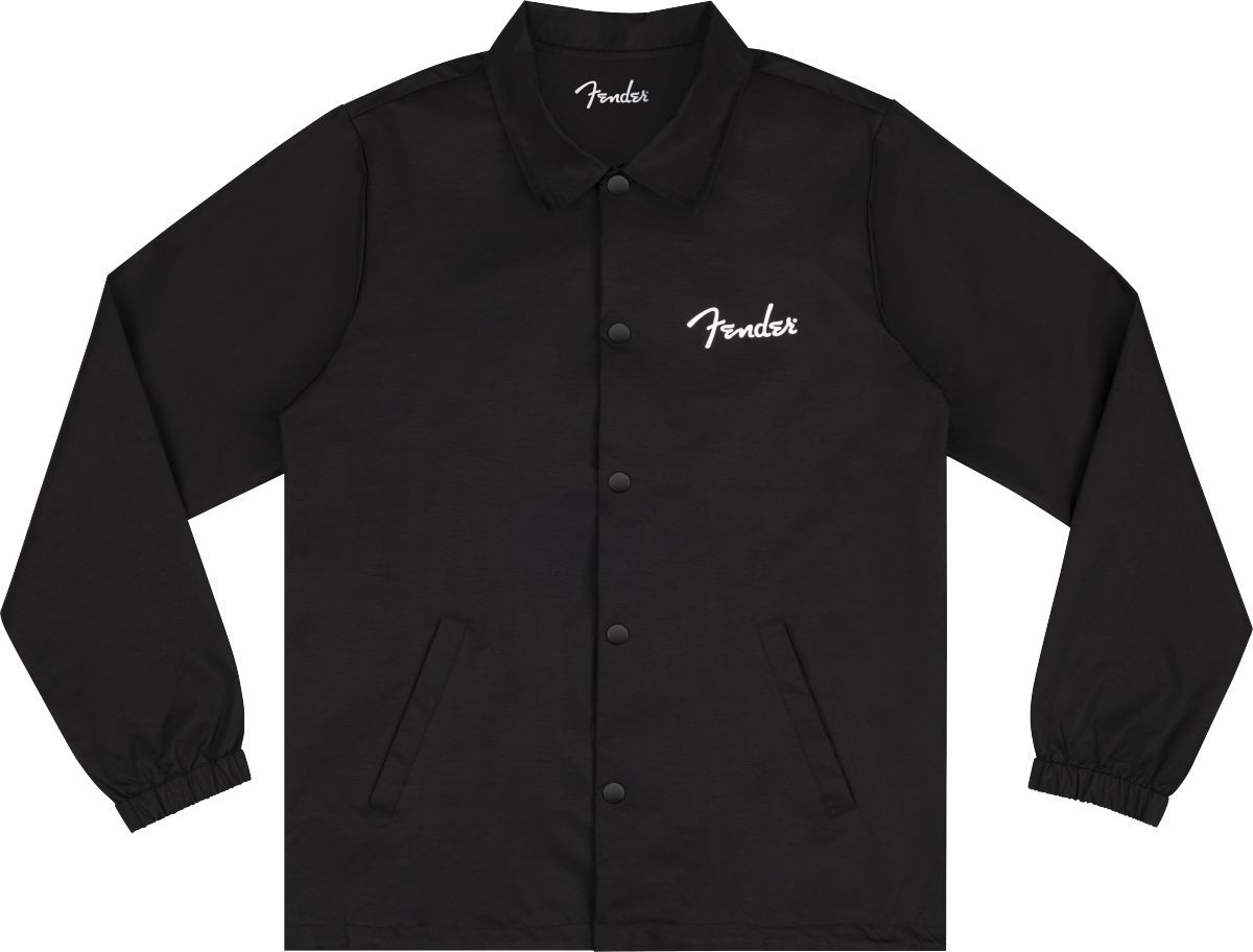 Fender Spaghetti Logo Coaches Jacket Black XXL