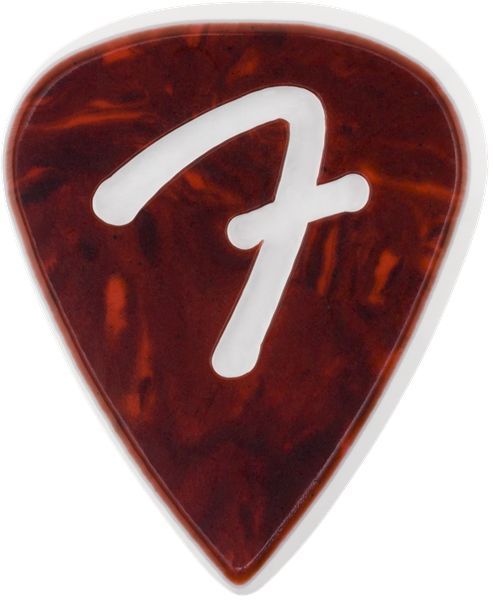 Fender F Grip Picks, 351 Shape - 3 Pack Shell