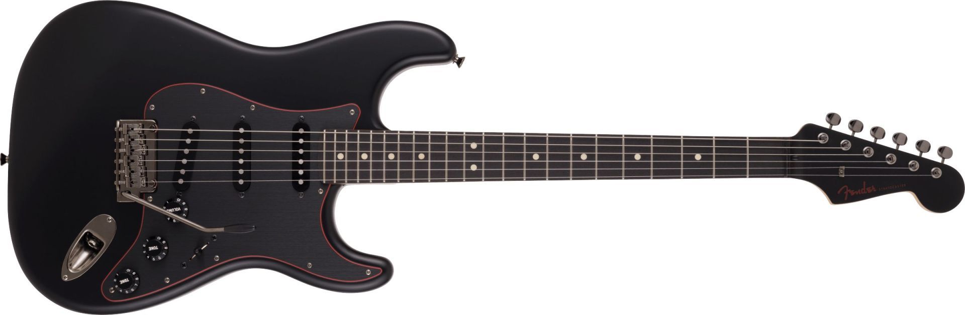 Fender Made in Japan Limited Hybrid II Stratocaster Noir Satin Black