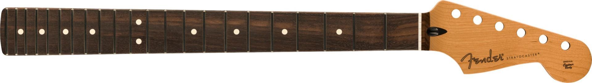 Fender Satin Roasted Maple Stratocaster Neck Flat Oval Shape