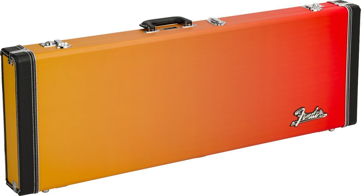 Fender Ombre Strat-Tele Case Tequila Sunrise