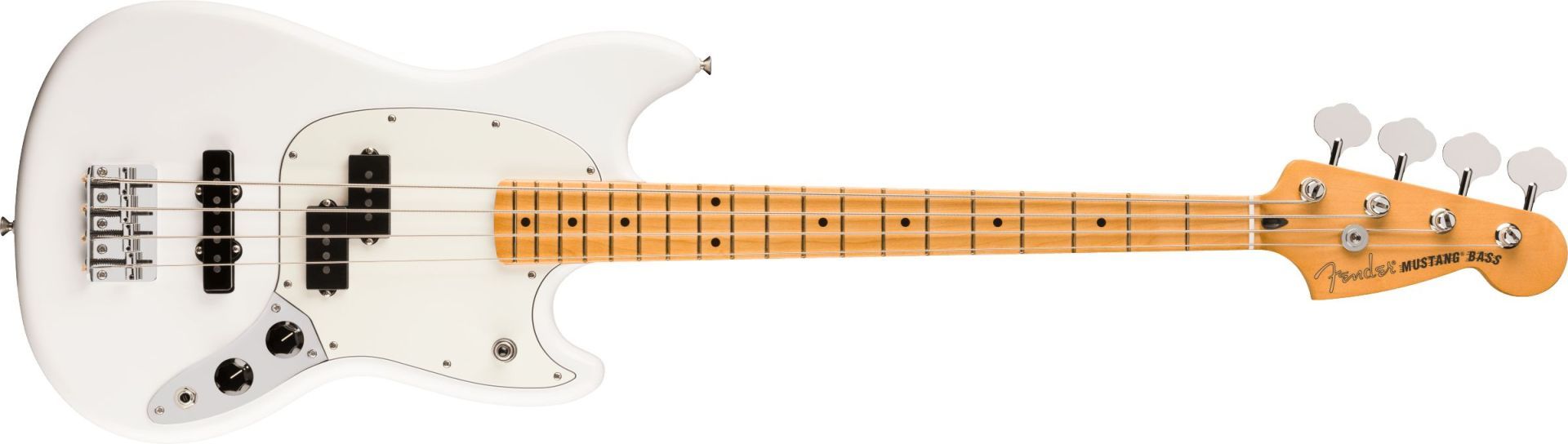 Fender Player II Mustang Bass PJ Polar White