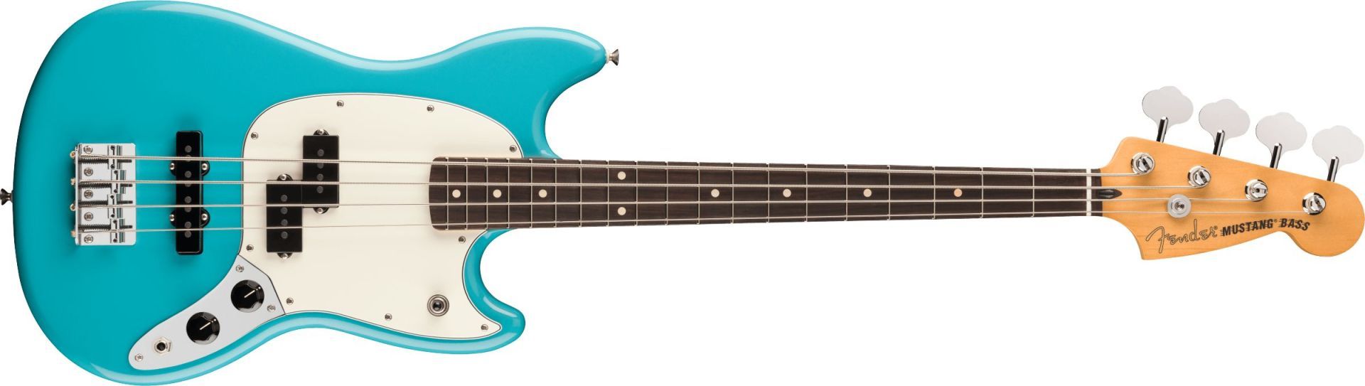 Fender Player II Mustang Bass PJ Aquatone Blue