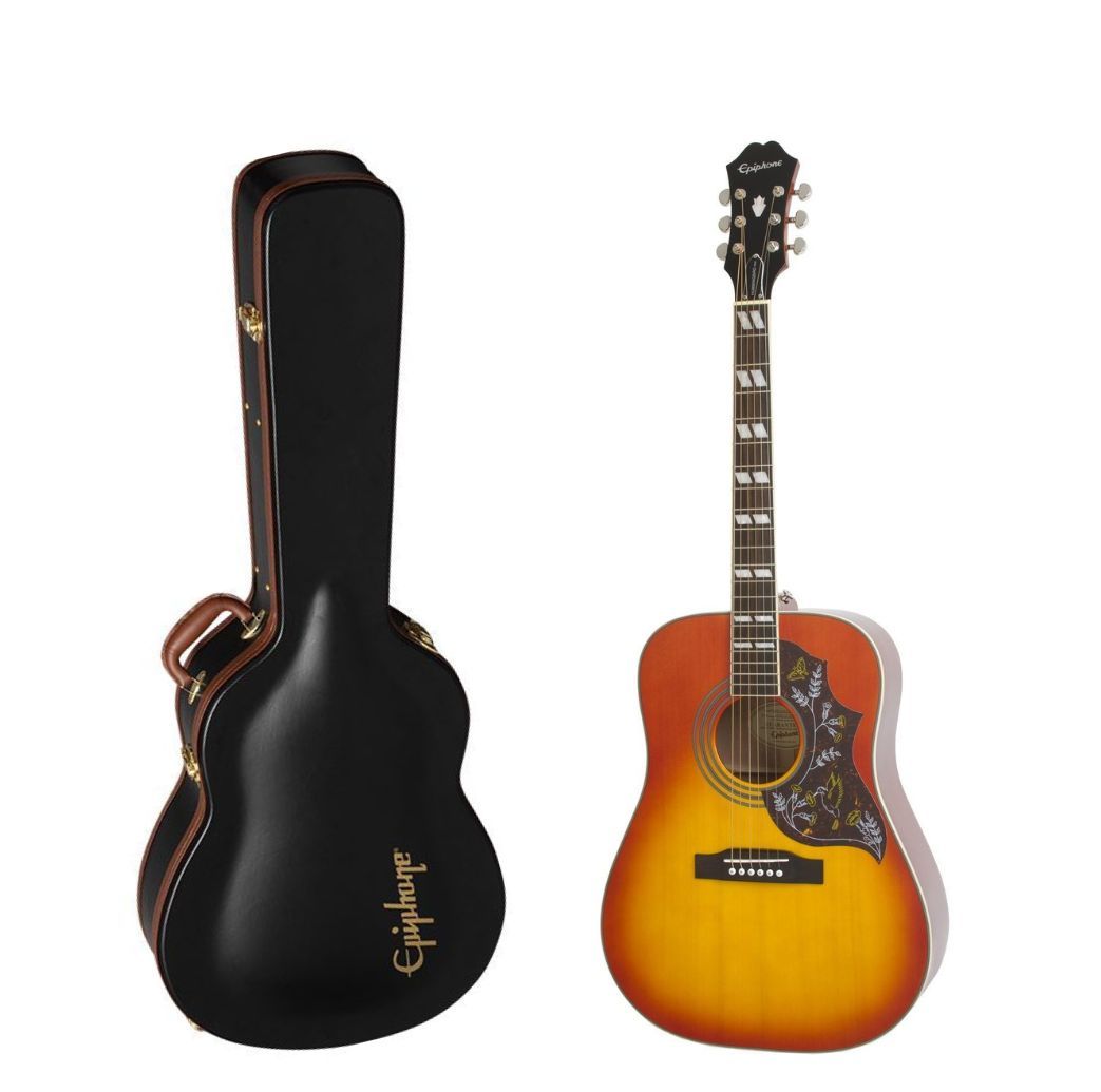 Epiphone Hummingbird Studio + Case 940 SET