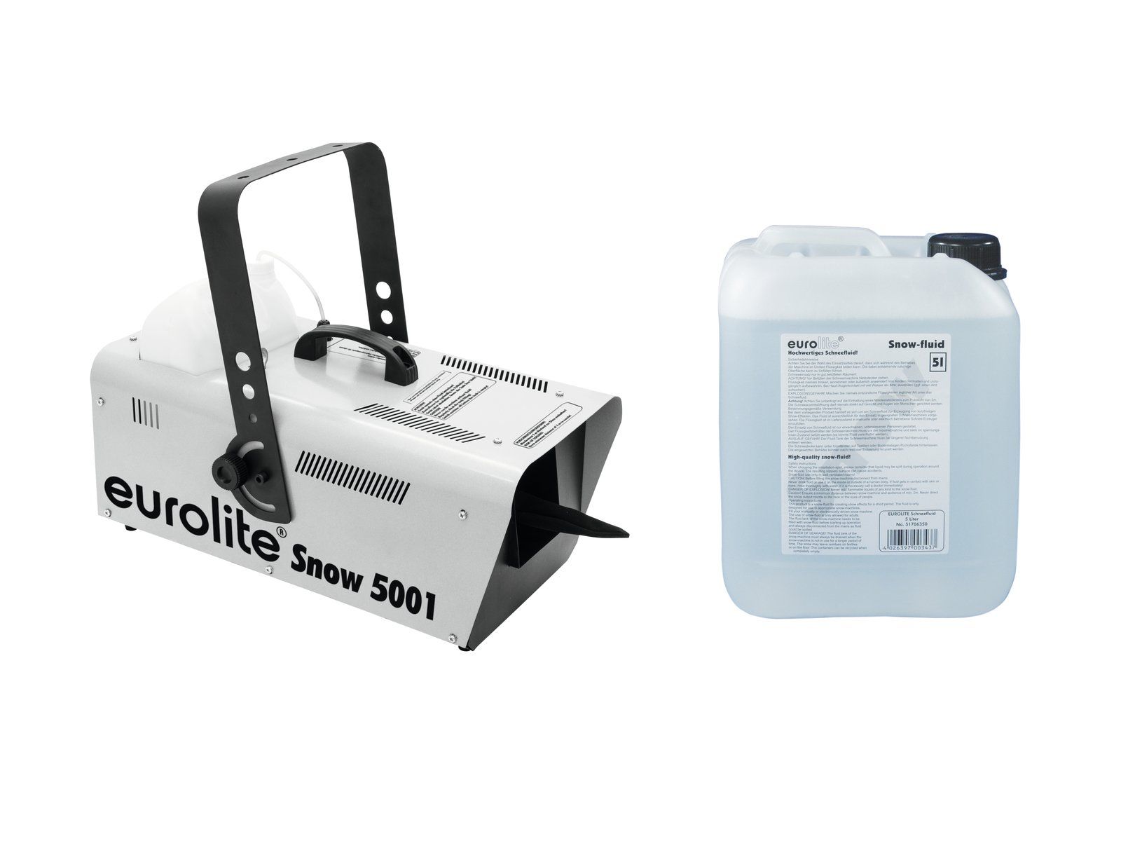 Eurolite 5001 Snow Machine + Snow Fluid 5l