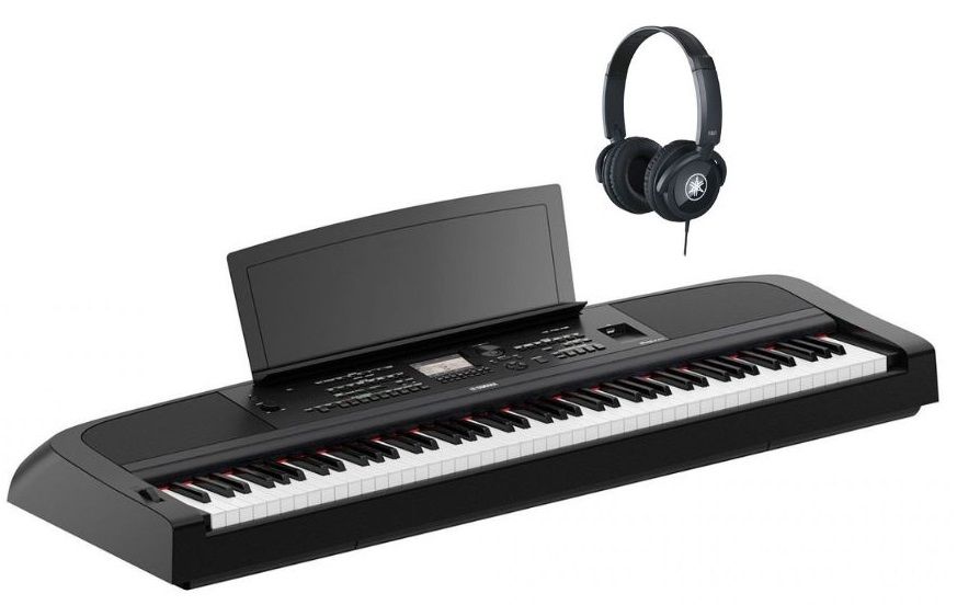 Yamaha DGX 670 Black + HPH -100