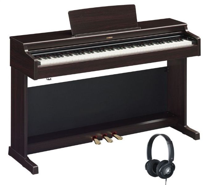 Yamaha YDP-165 Rosewood + HPH-100