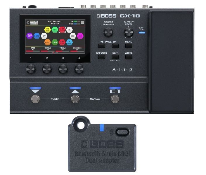 Boss GX-10 + BT Dual