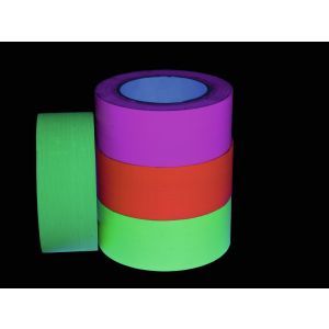 Gaffa Tape 50mm x 25m Neon-Yellow UV Active