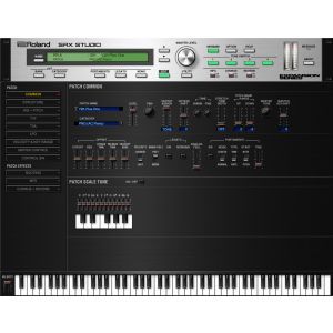 Roland SRX Studio Sintetizator Software