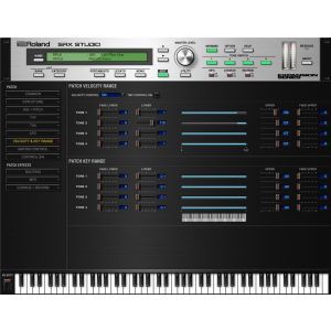 Roland SRX Studio Sintetizator Software