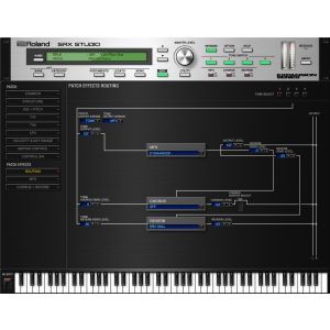 Roland SRX Studio Sintetizator Software