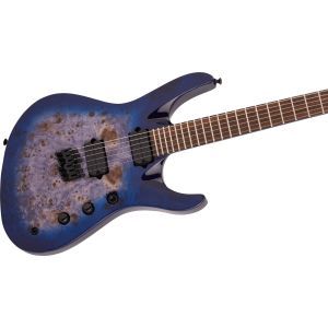 Jackson Pro Series Signature Chris Broderick Soloist HT6P Transparent Blue