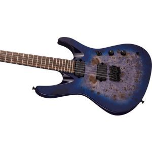 Jackson Pro Series Signature Chris Broderick Soloist HT6P Transparent Blue