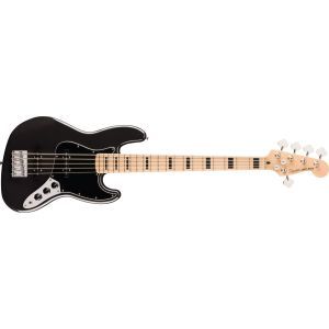 Squier Affinity Series Active Jazz Bass V Black Metallic