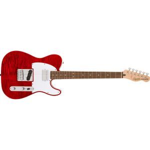 Squier Affinity Series Telecaster Laurel Crimson Red Transparent