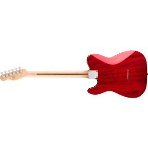 Squier Affinity Series Telecaster Laurel Crimson Red Transparent