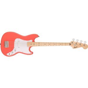 Squier Sonic Bronco Bass Tahitian Coral