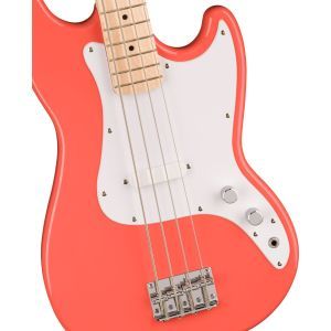 Squier Sonic Bronco Bass Tahitian Coral