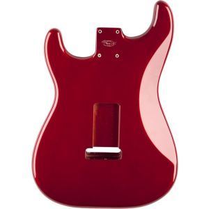 Fender Classic Series 60s Stratocaster SSS Alder Body Vintage Bridge Mount - Candy Apple Red