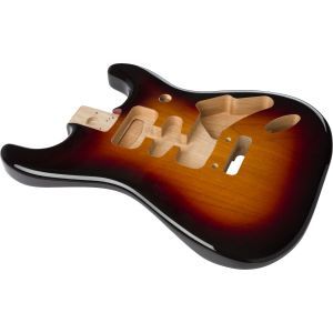 Fender Deluxe Series Stratocaster Alder Body 3-Color Sunburst