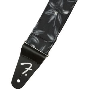 Fender Hawaiian Straps Black Floral