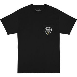 Fender Pick Patch Pocket Tees Black