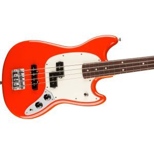 Fender Player II Mustang Bass PJ Coral Red