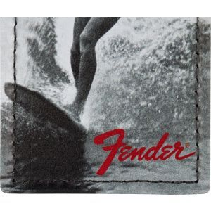 Fender Vintage Ad Luggage Tag Surfer