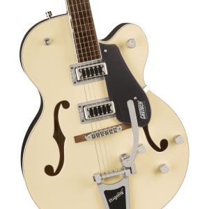 Gretsch Guitars G5420T Electromatic Classic Hollow Body Single-Cut with Bigsby Two-Tone Vintage White/London Grey