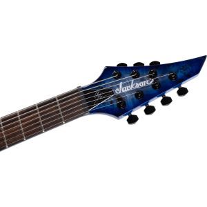 Jackson Pro Series Signature Chris Broderick Soloist HT7P Transparent Blue