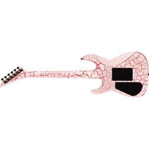 Jackson X Series Soloist SLX DX Crackle Bloodshot Crackle