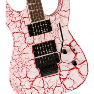 Jackson X Series Soloist SLX DX Crackle Bloodshot Crackle