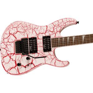 Jackson X Series Soloist SLX DX Crackle Bloodshot Crackle