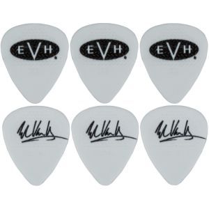 EVH Signature Picks White/Black 0.73 mm EVH Signature Picks White/Black 0.73 mm