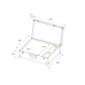 Roadinger Universal Case K-2