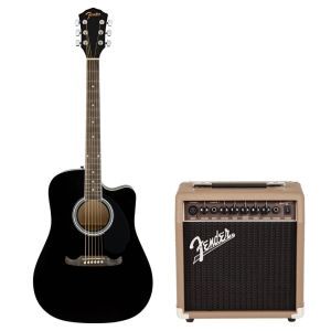 Fender FA-125CE Black + Acoustasonic 15