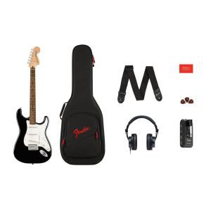 Squier Affinity Series Stratocaster Mustang Micro Pack